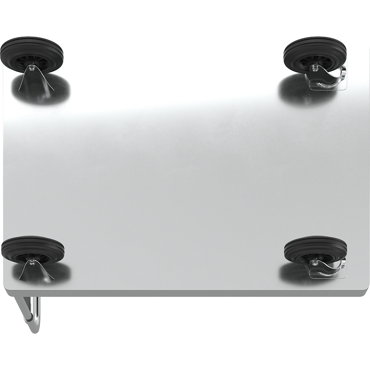 Cărucior cu platformă zincat JUMBO – Kongamek (Imagine produs 6)-5