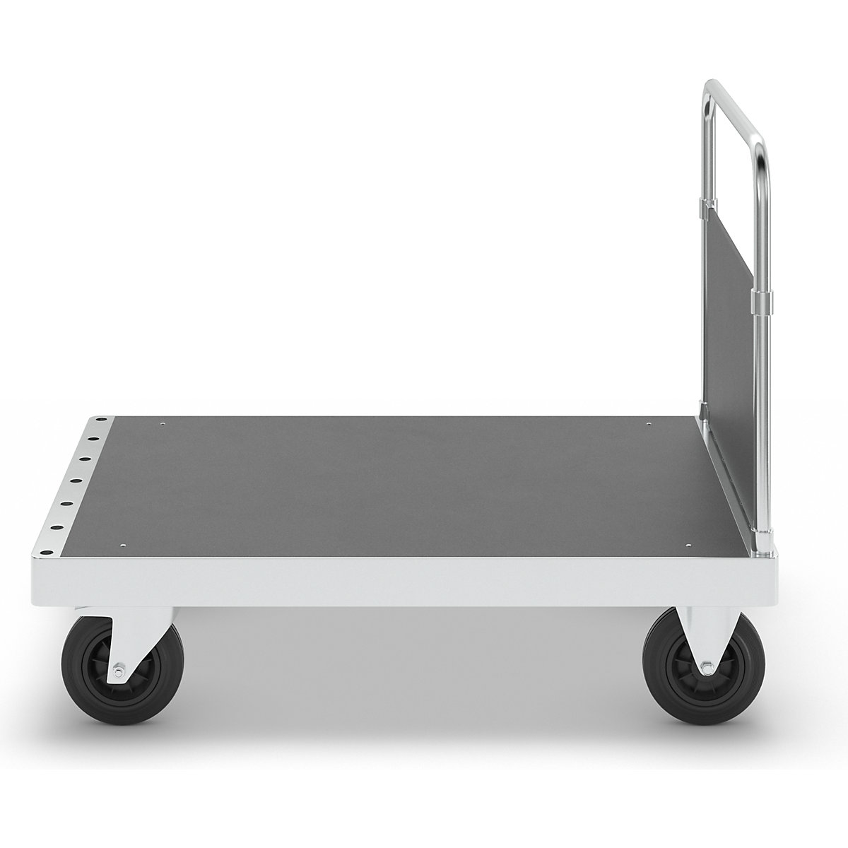Cărucior cu platformă zincat JUMBO – Kongamek (Imagine produs 2)-1