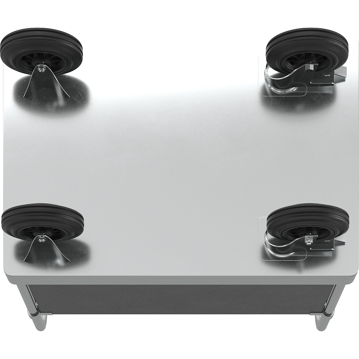 Cărucior cu platformă zincat JUMBO – Kongamek (Imagine produs 4)-3