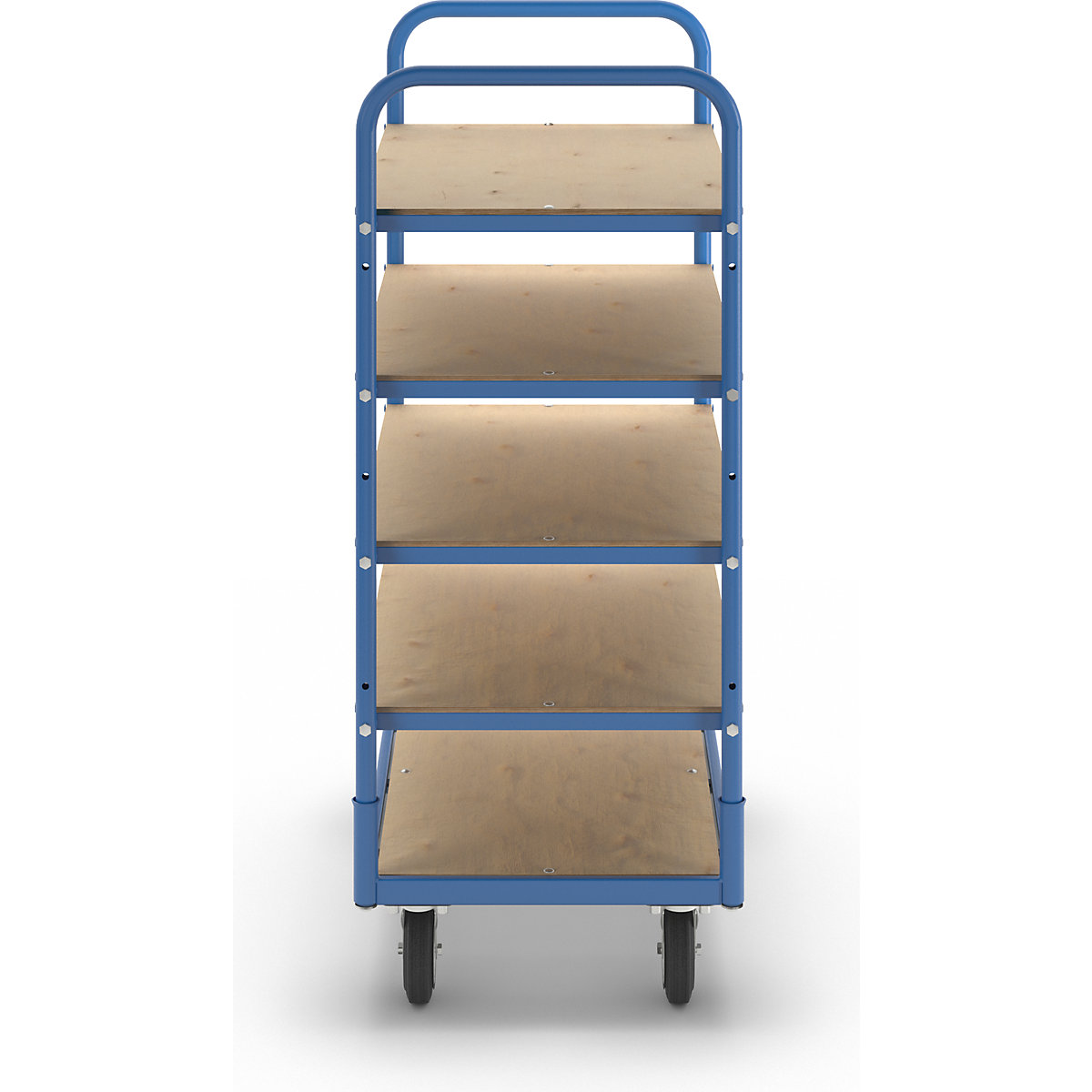 Cărucior etajat Flex – eurokraft basic (Imagine produs 2)-1