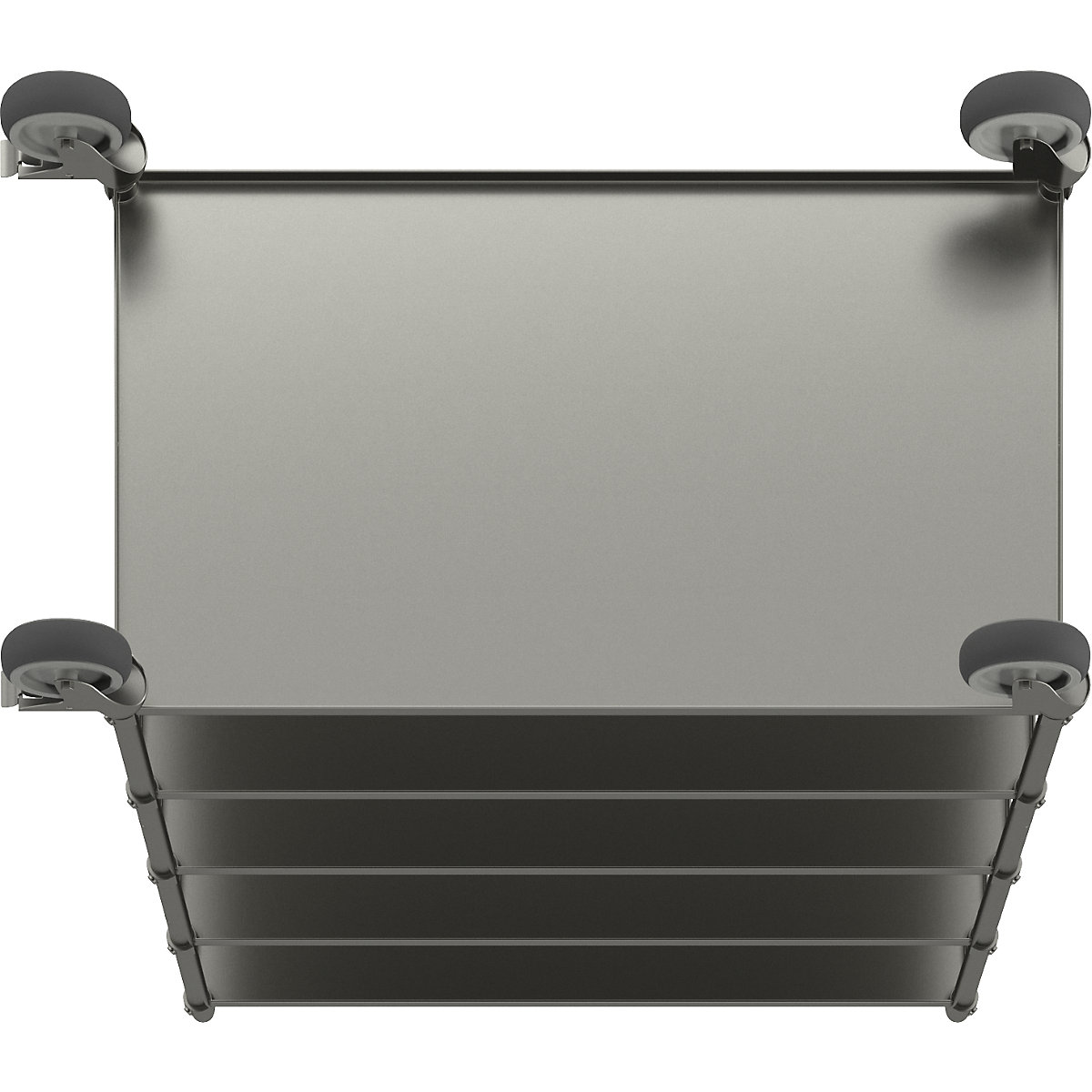 Cărucior etajat ușor, înălțime 1445 mm – Kongamek (Imagine produs 6)-5