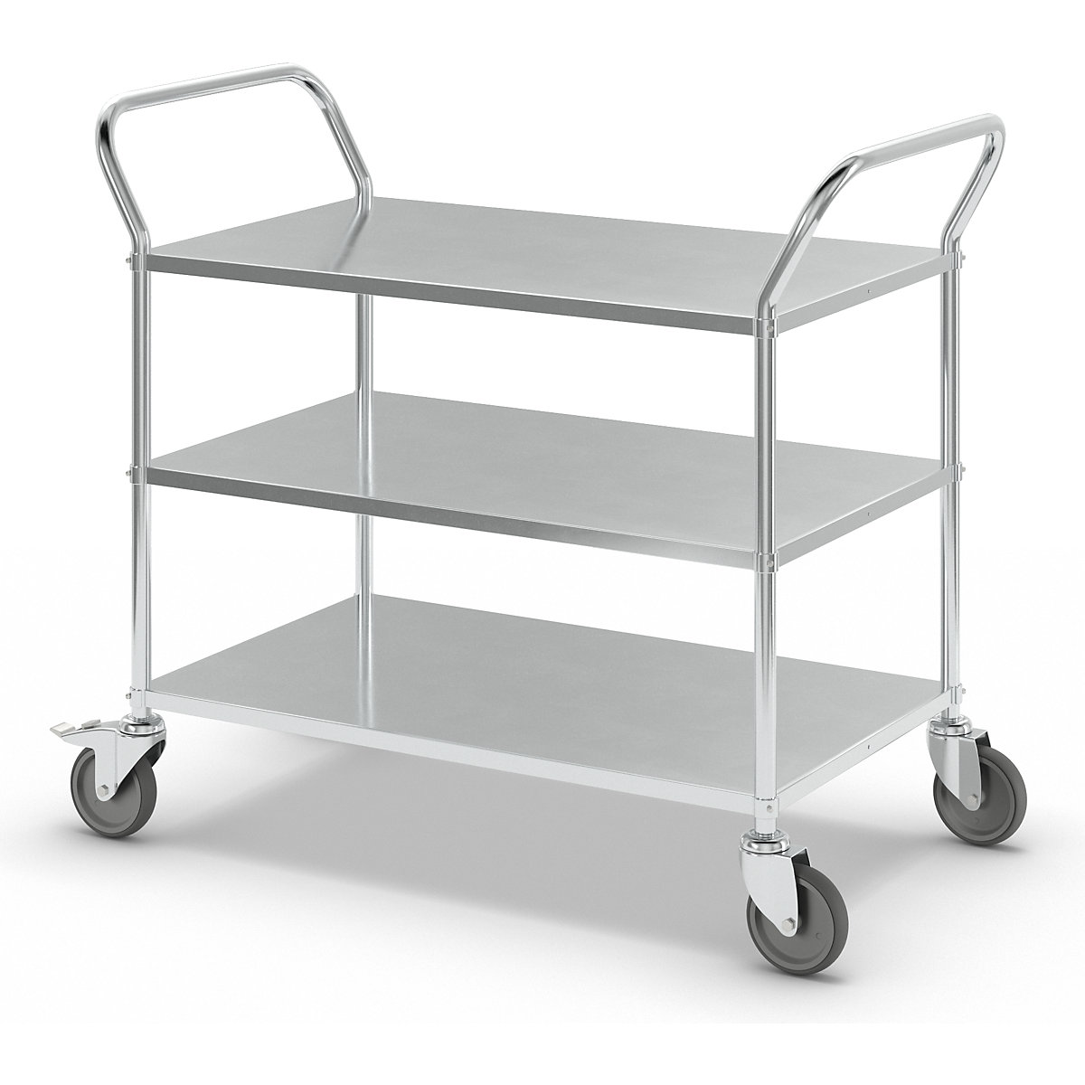 Cărucior etajat ușor, înălțime 940 mm – Kongamek (Imagine produs 6)-5