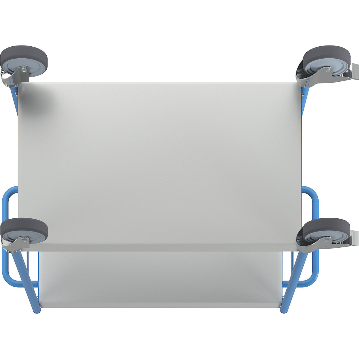 Cărucior de service cu tăvi – eurokraft pro (Imagine produs 6)-5