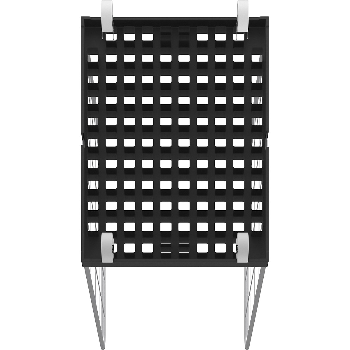 Container mobil cu grilaje laterale – eurokraft basic (Imagine produs 6)-5