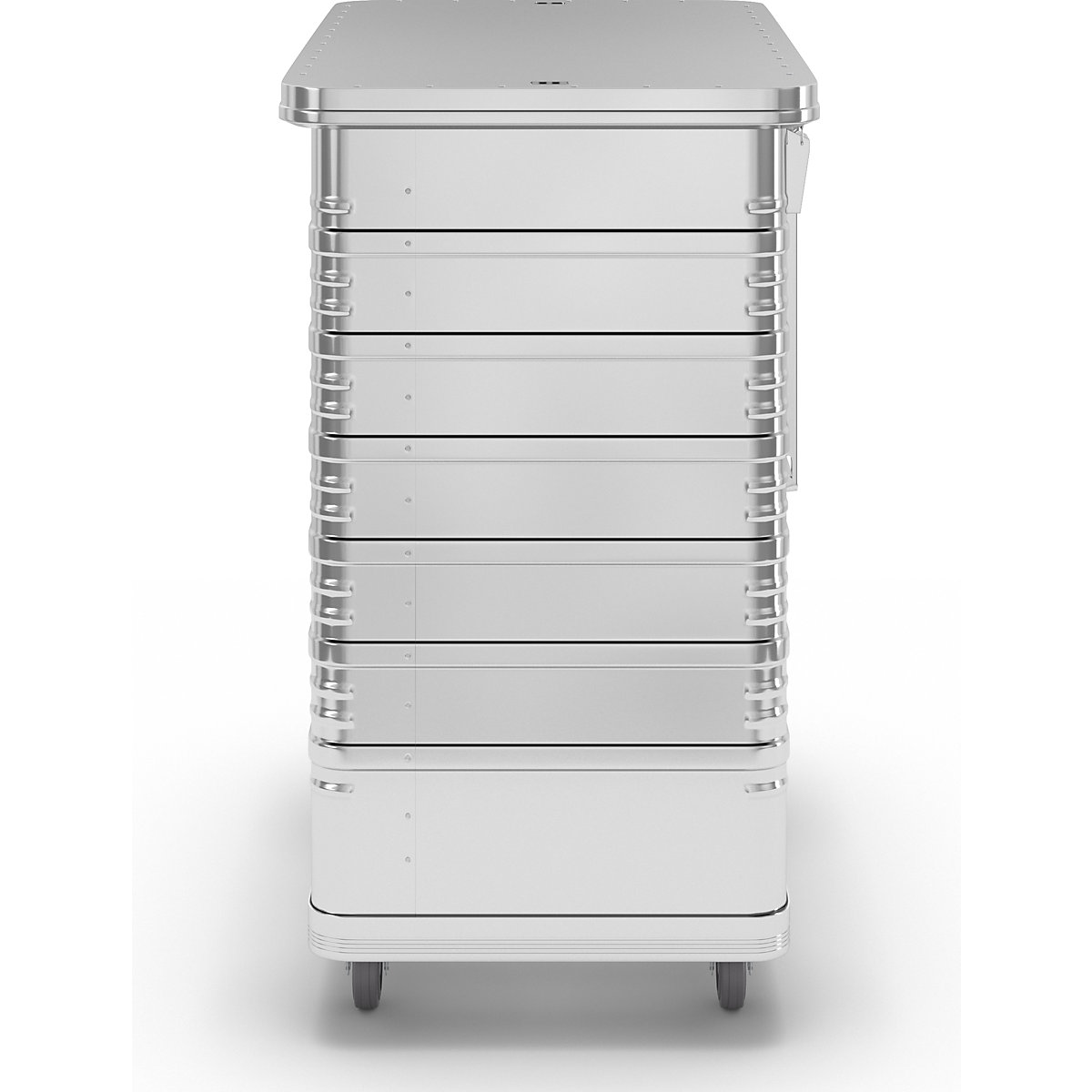 Cărucior tip container din aluminiu – ZARGES (Imagine produs 7)-6