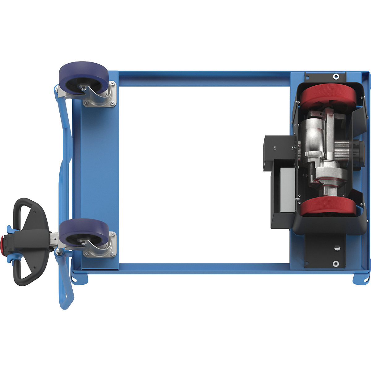 Paletten-Fahrgestell mit Elektroantrieb eurokraft pro (Produktabbildung 9)-8
