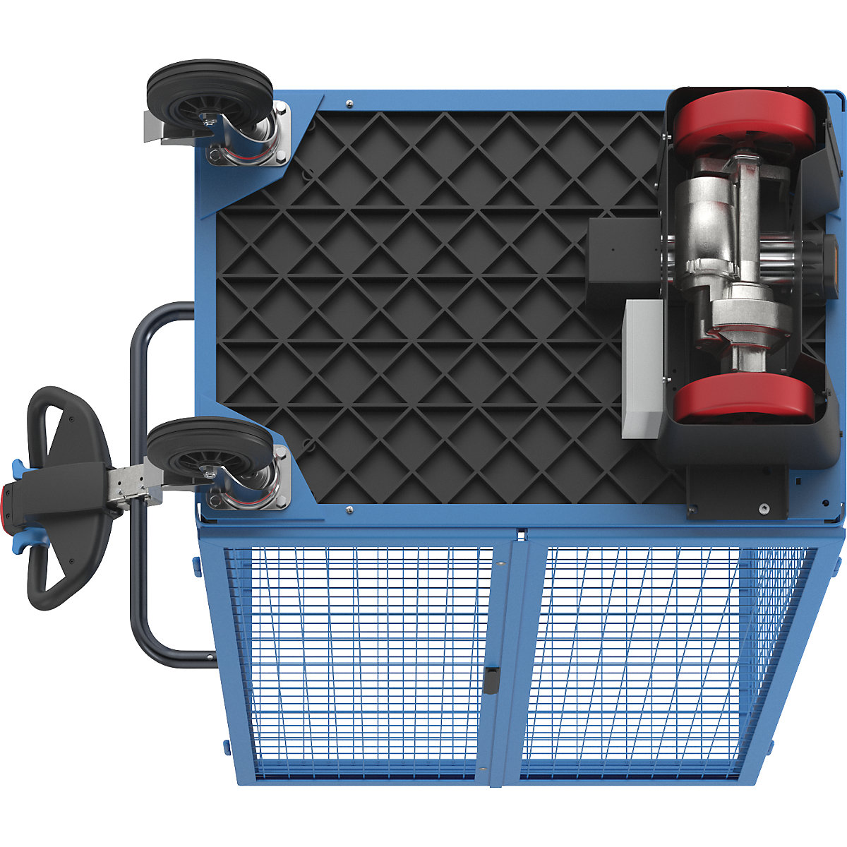 Etagewagen met elektrische aandrijving – eurokraft pro (Productafbeelding 9)-8