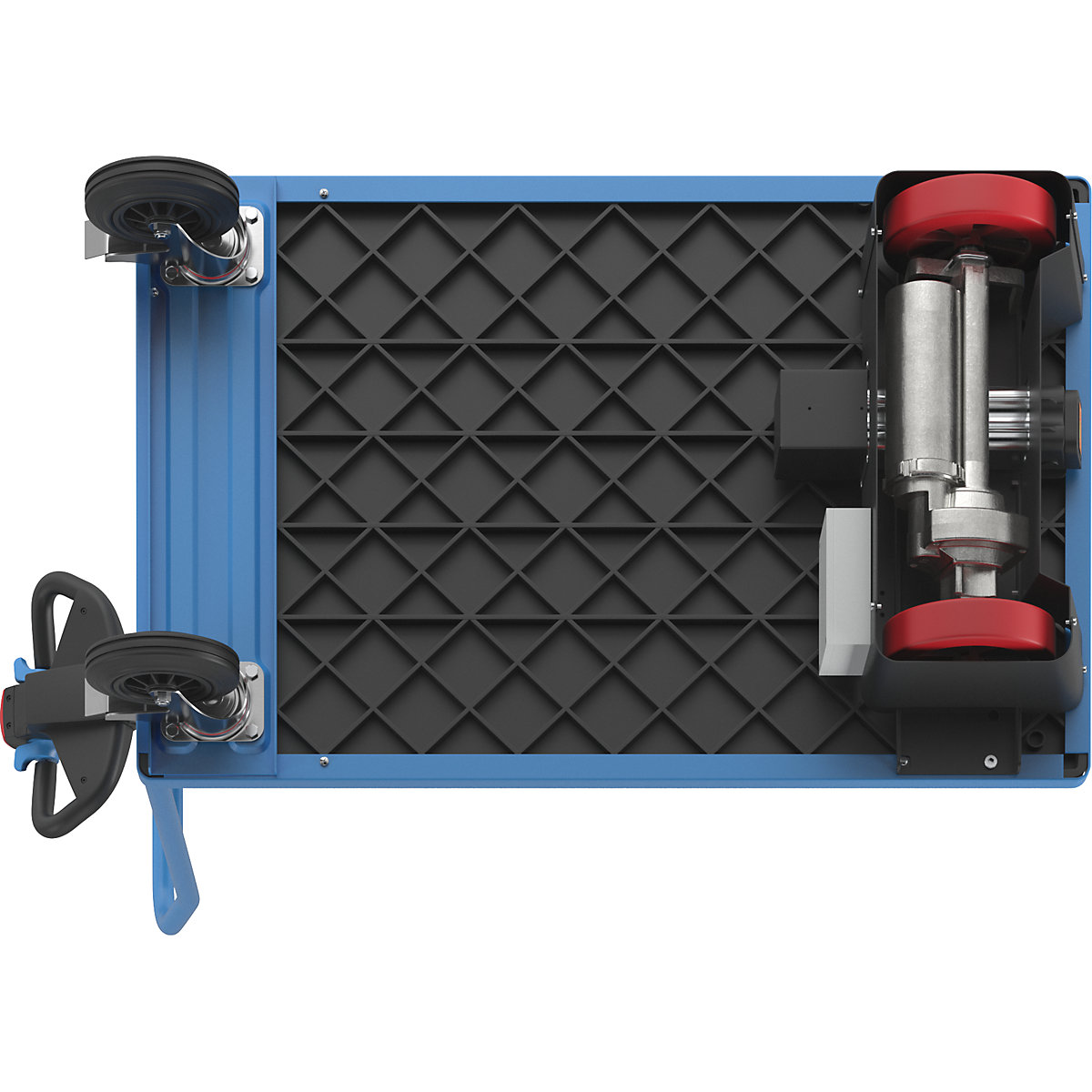 Platform truck with electric drive – eurokraft pro (Product illustration 13)-12