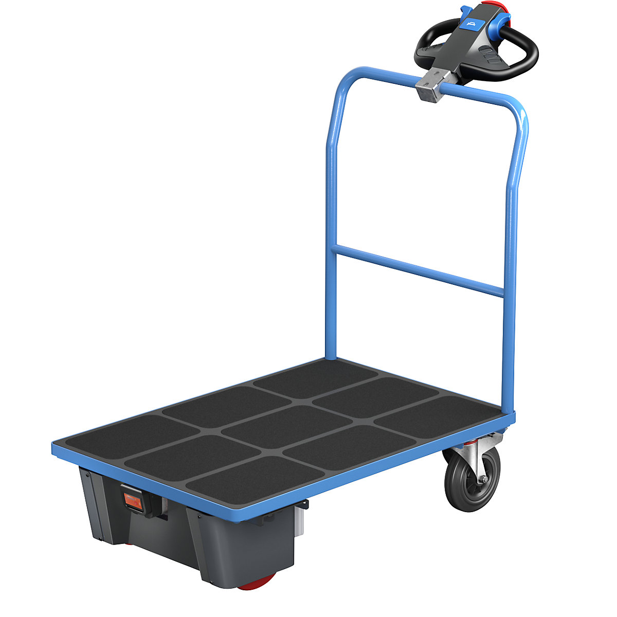 Wózek platformowy z napędem elektrycznym – eurokraft pro (Zdjęcie produktu 6)-5