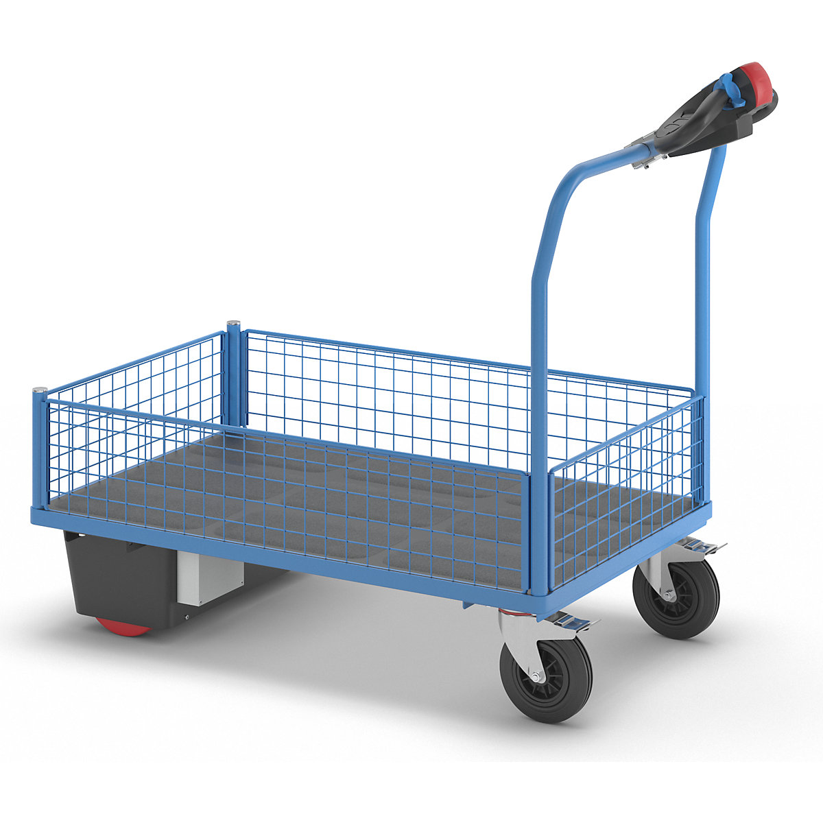 Wózek platformowy z napędem elektrycznym – eurokraft pro (Zdjęcie produktu 6)-5