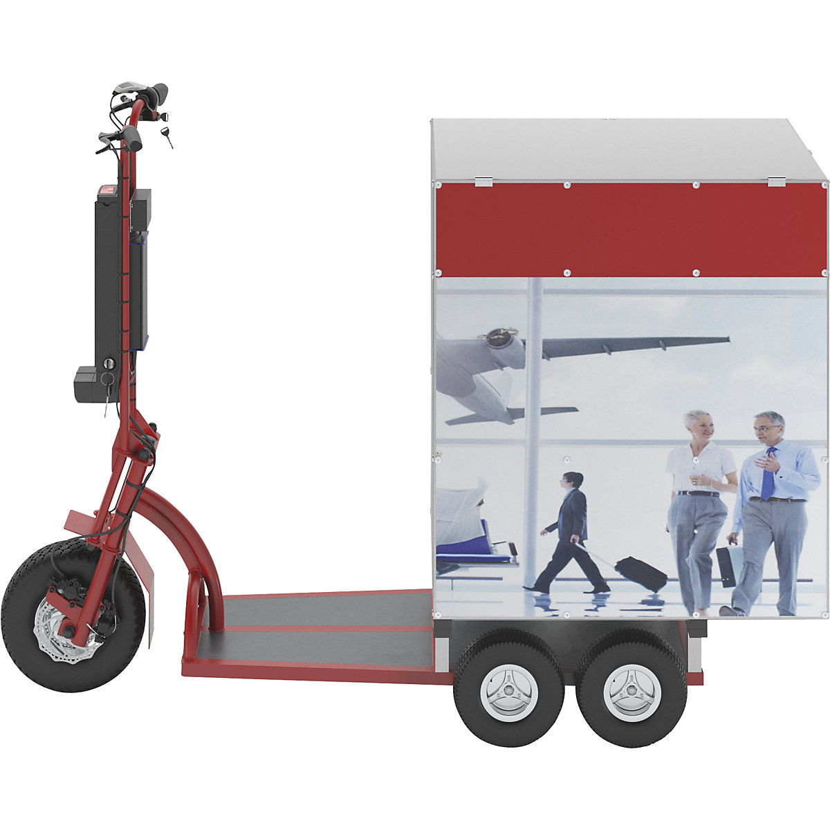 Elektryczna hulajnoga transportowa XXL PRO (Zdjęcie produktu 7)-6