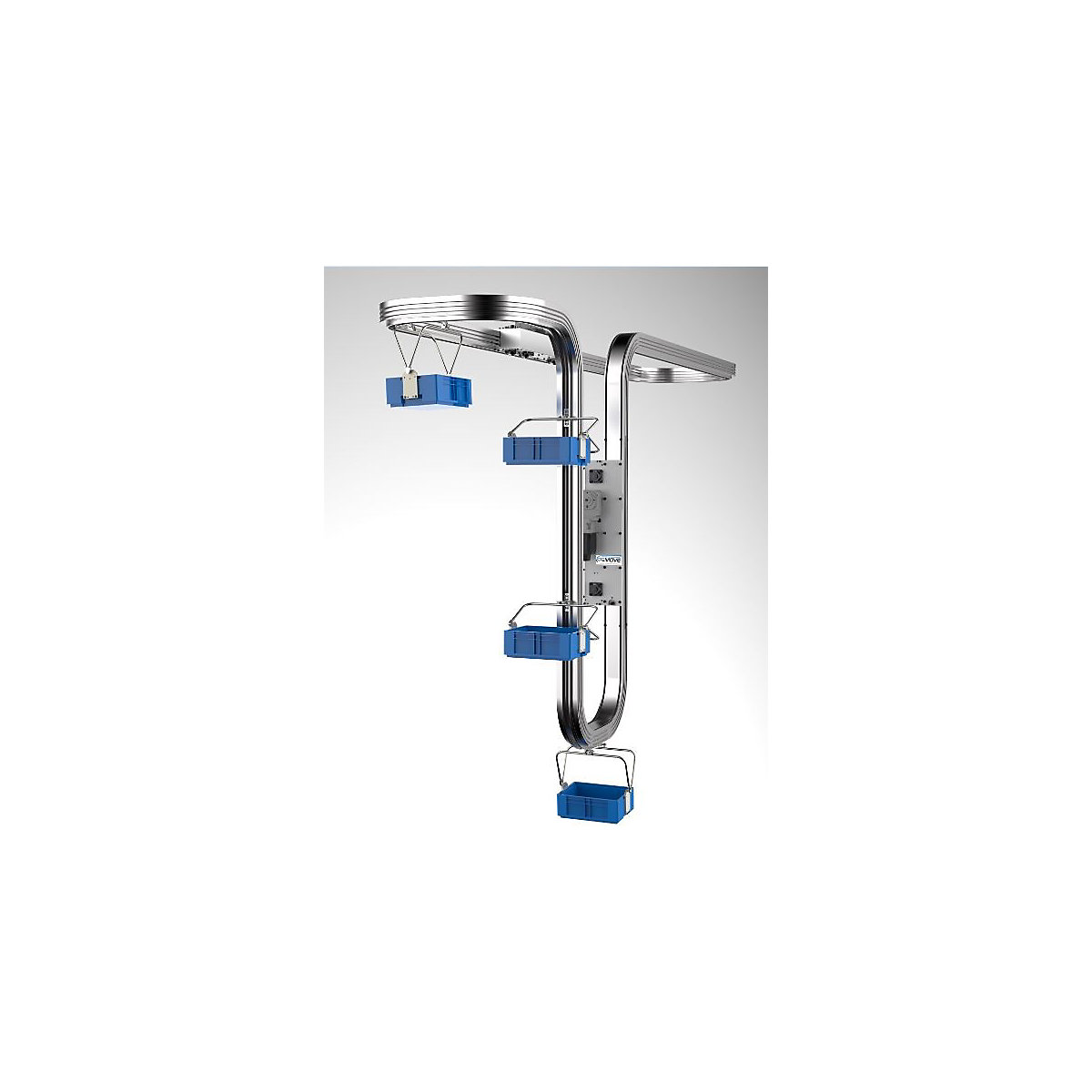 Hängebahn Geraden-Segment QuickMOVE (Produktabbildung 2)-1