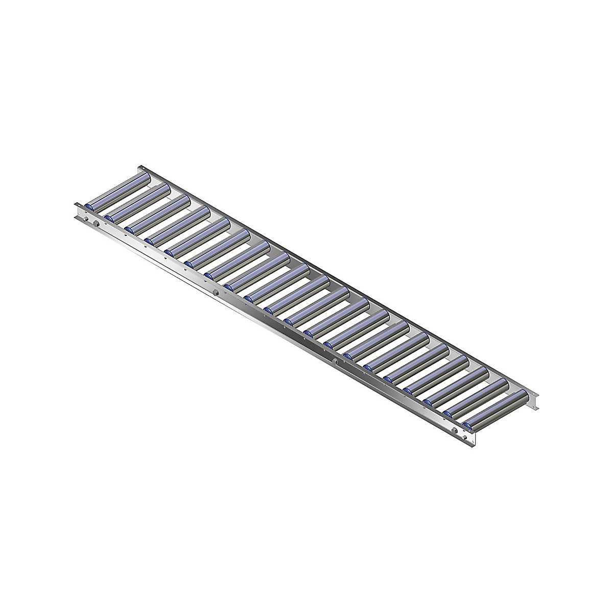 Leicht-Rollenbahn, Aluminiumrahmen mit Aluminiumrollen Gura