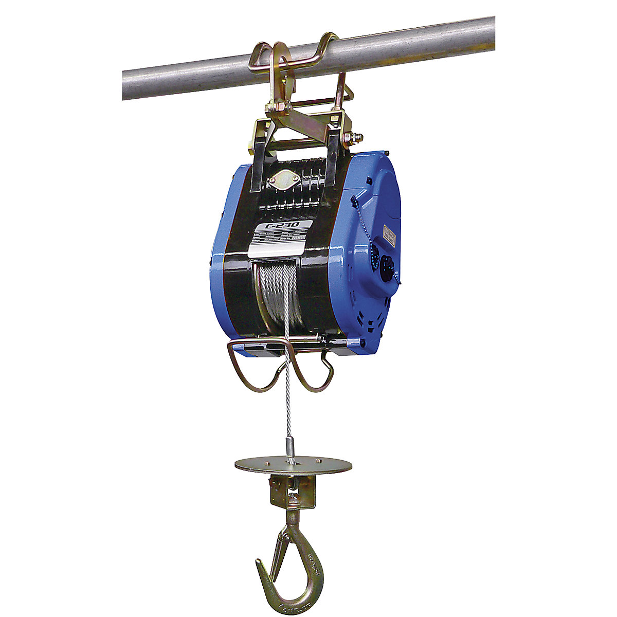 Electric wire rope winch