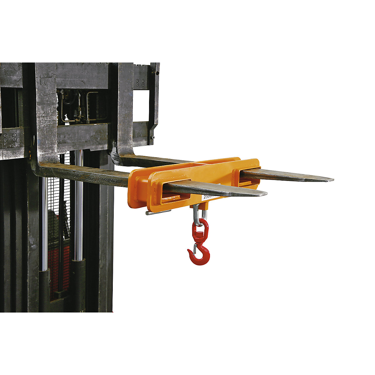 Load hook for 2 fork tips