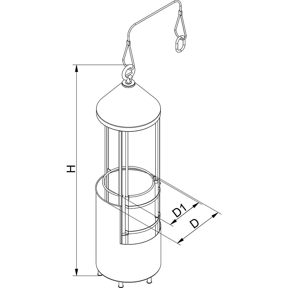 Arbeitskorb für Kran Eichinger (Produktabbildung 5)-4