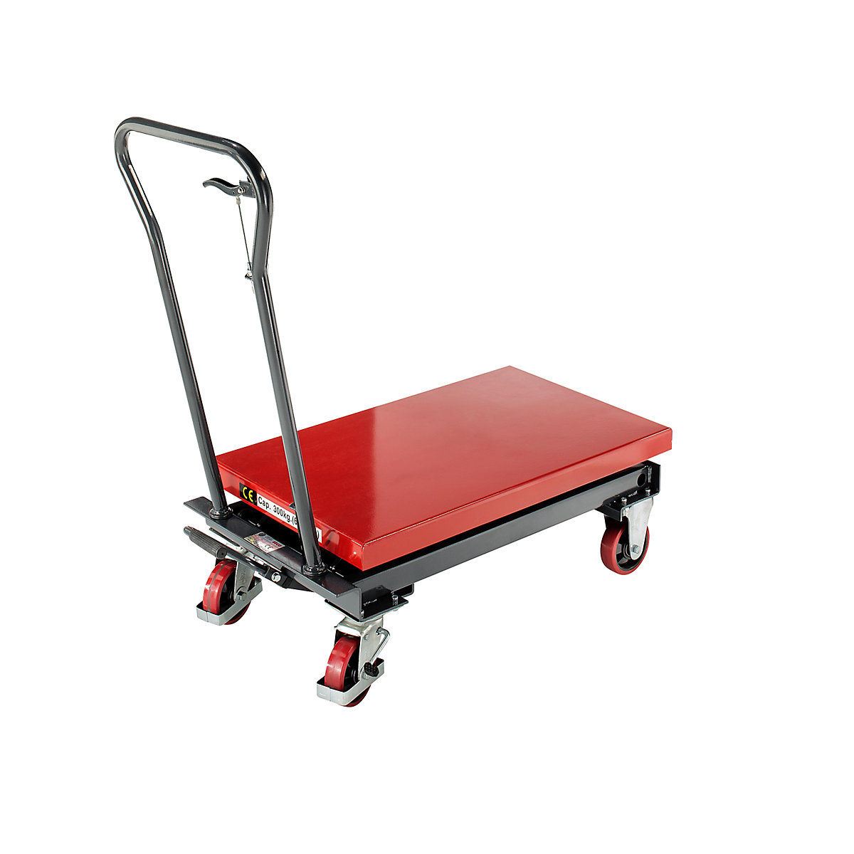 Hub-Plattformwagen eurokraft basic (Produktabbildung 6)-5