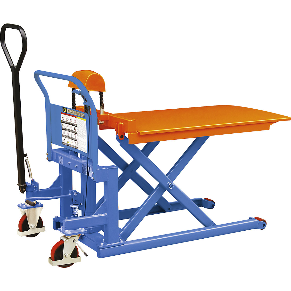 Niederhubwagen mit Gabel, Plattform (Produktabbildung 2)-1