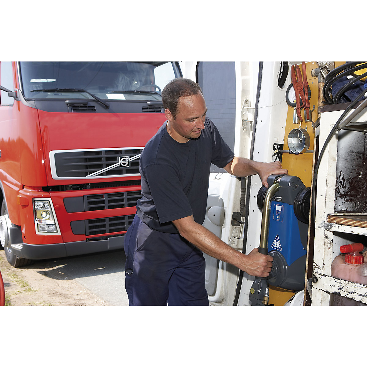 Lufthydraulischer Wagenheber B25-2 AC Hydraulic (Produktabbildung 4)-3