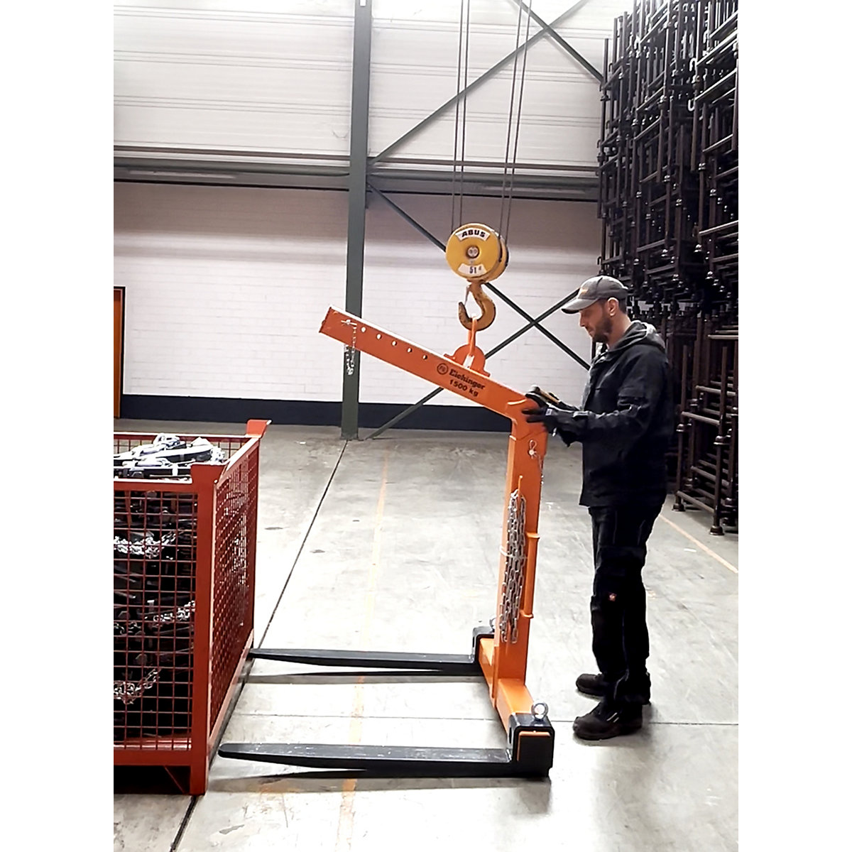 Balanced crane fork, automatic – Eichinger (Product illustration 6)-5