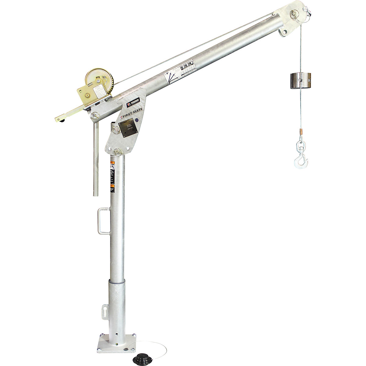 First Mate portable davit crane - Thern