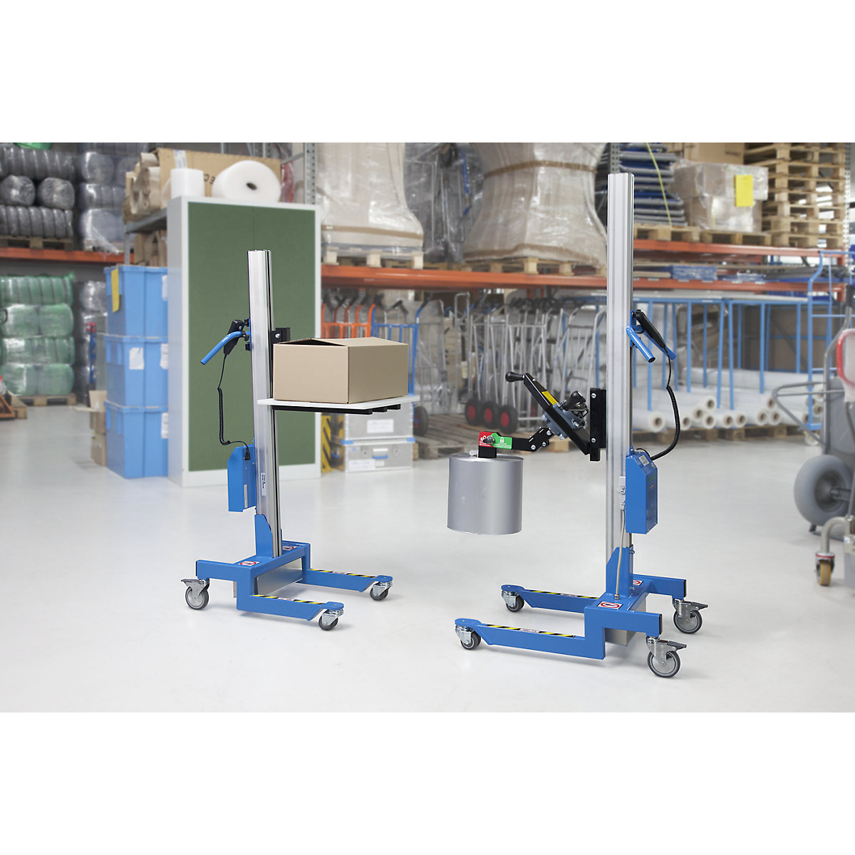 Steel mini-lifter, mobile (Product illustration 2)-1