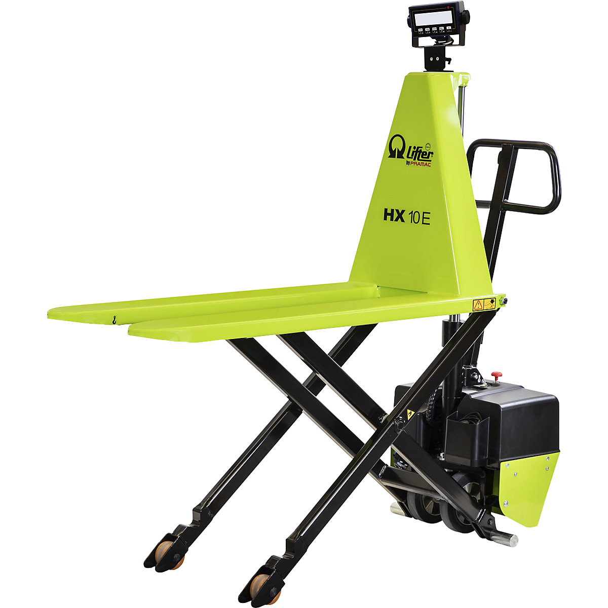 High-lift pallet truck with scales - Pramac