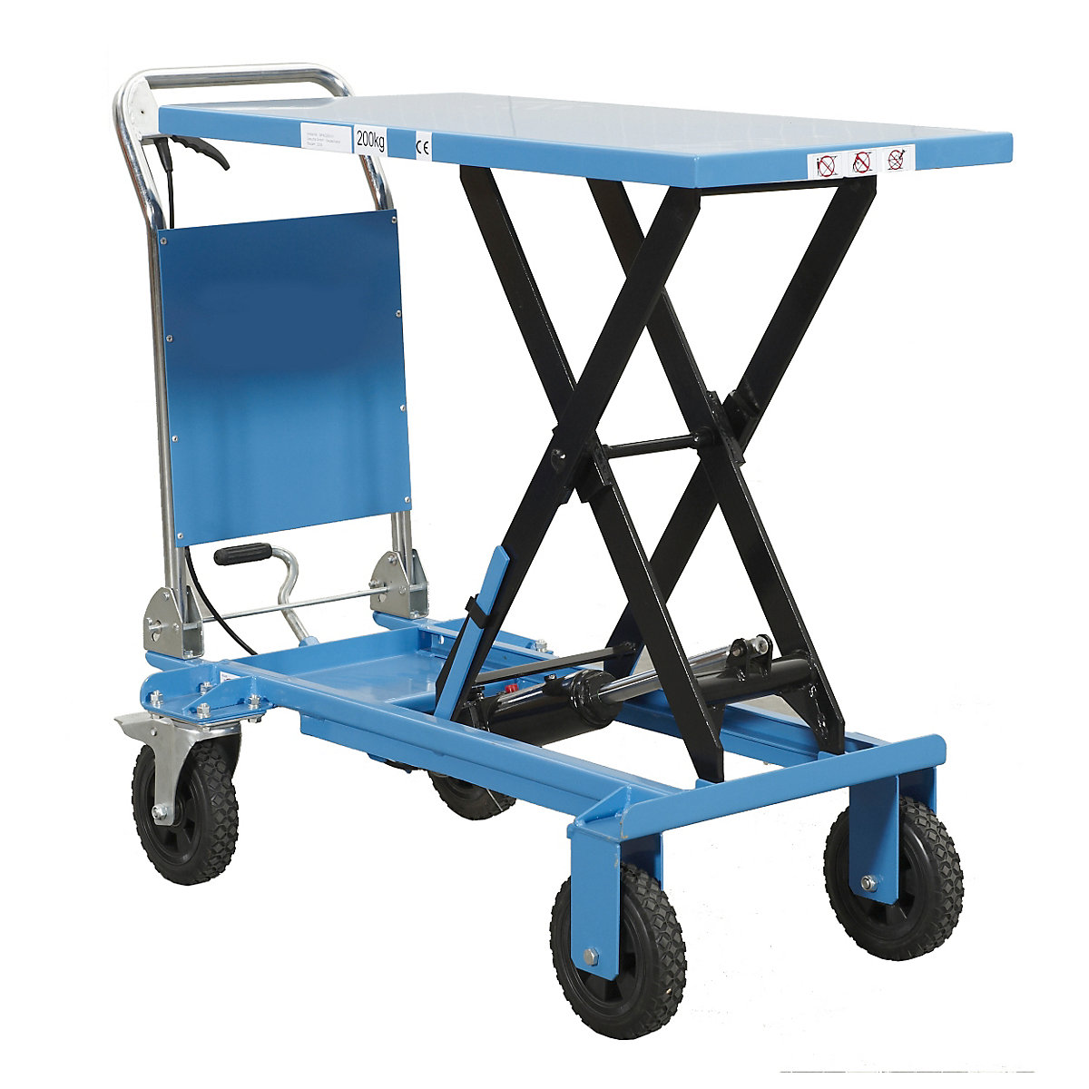 Lifting platform truck (Product illustration 4)-3