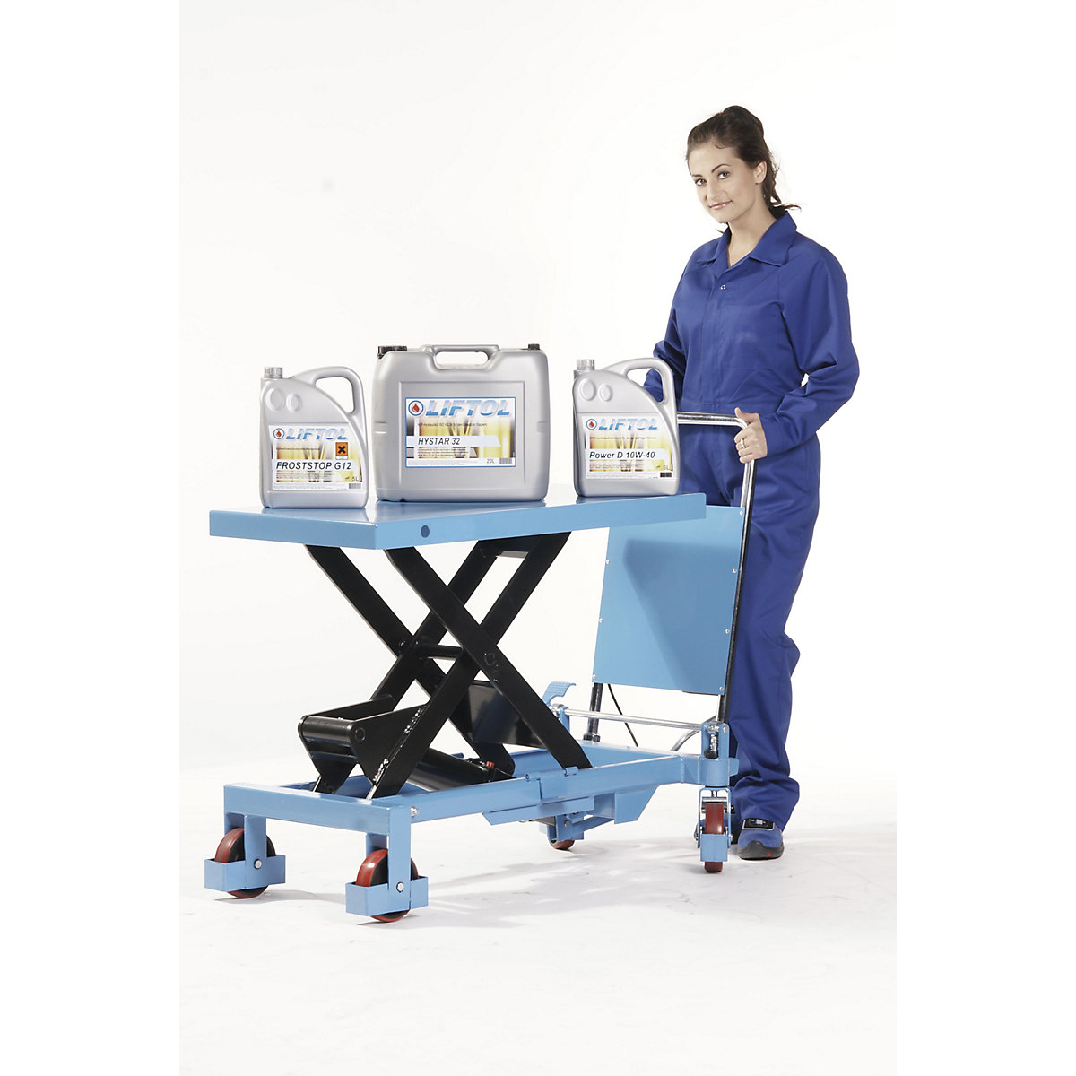 Scissor lift platform truck (Product illustration 6)-5