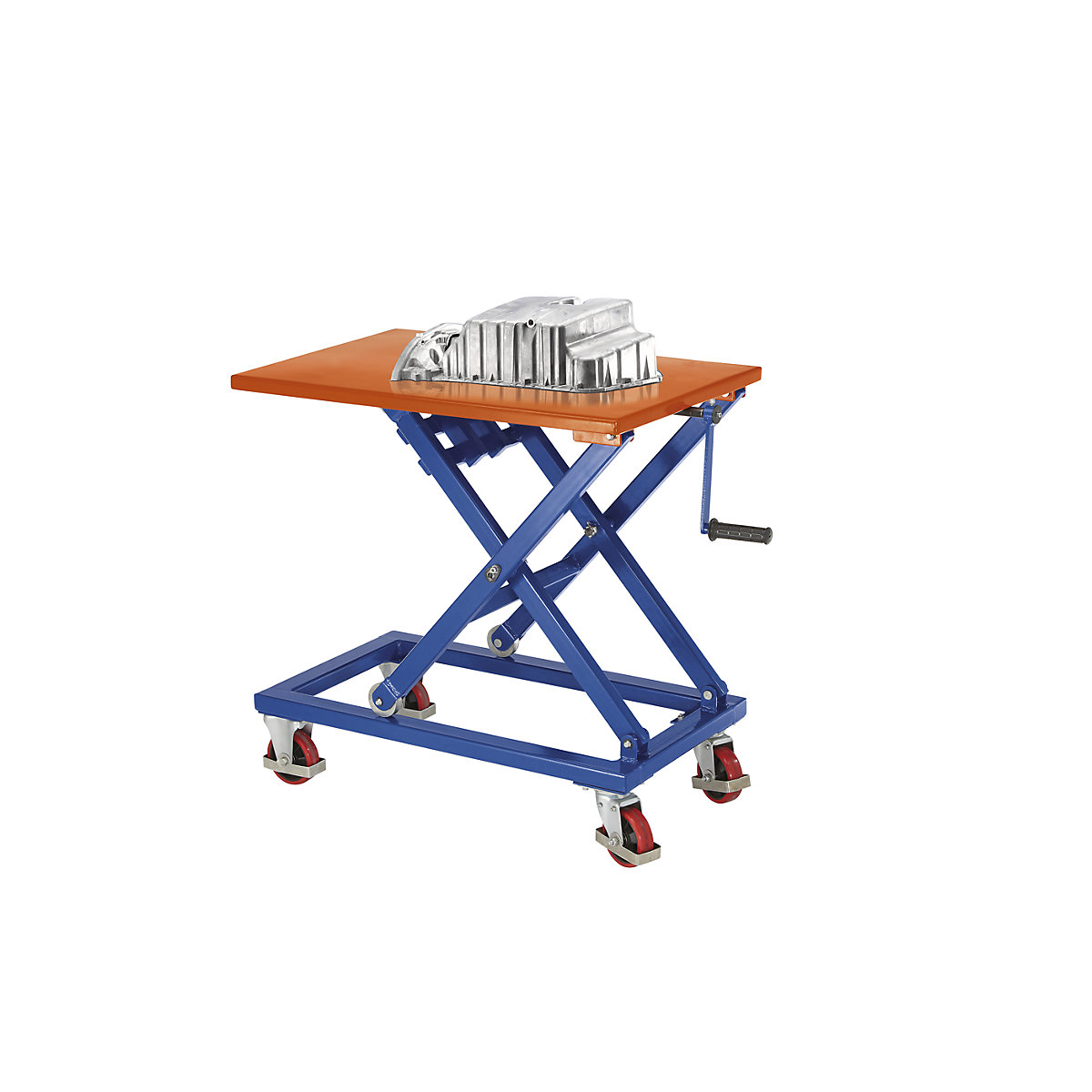 Telescopic lift platform truck (Product illustration 5)-4