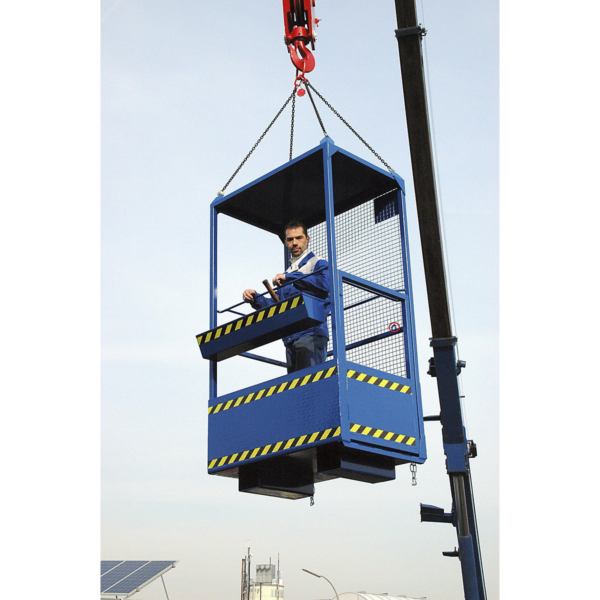 Access safety platform for cranes or stackers (Product illustration 2)-1