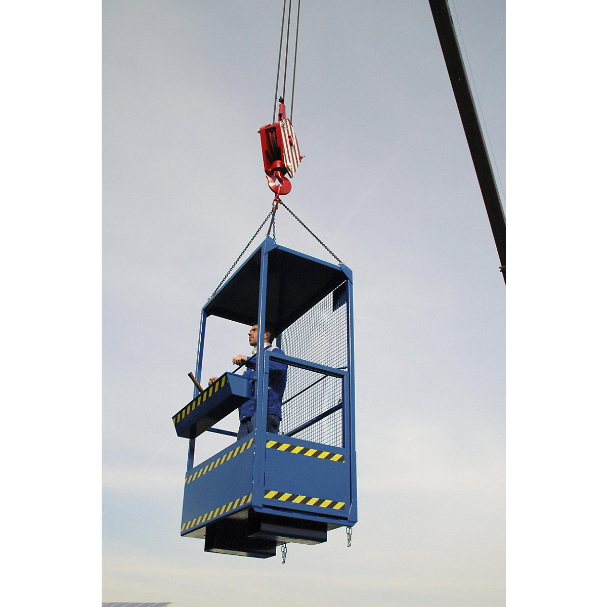 Access safety platform for cranes or stackers (Product illustration 3)-2