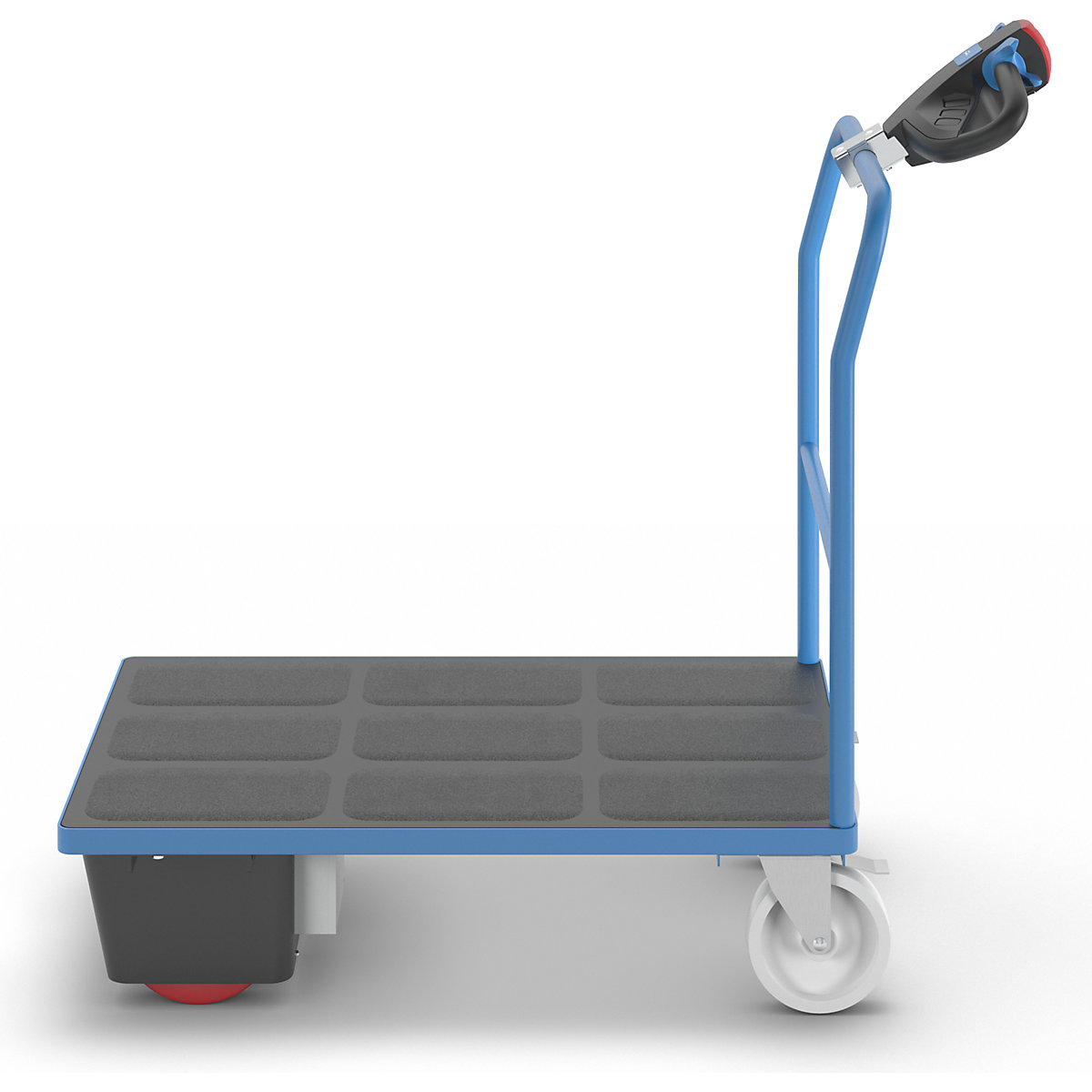 Cărucior cu platformă cu motor electric – eurokraft pro (Imagine produs 6)-5