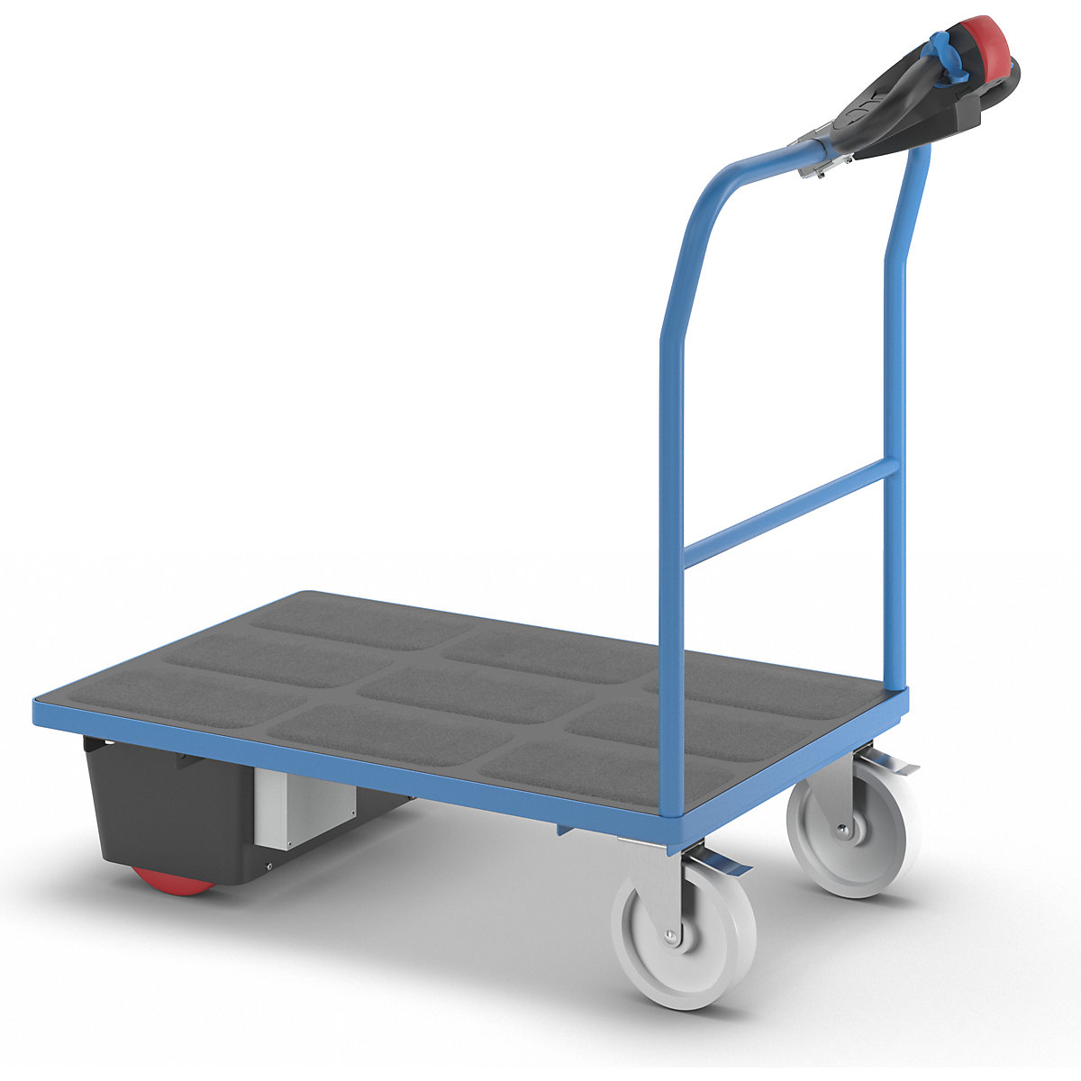 Cărucior cu platformă cu motor electric – eurokraft pro (Imagine produs 7)-6