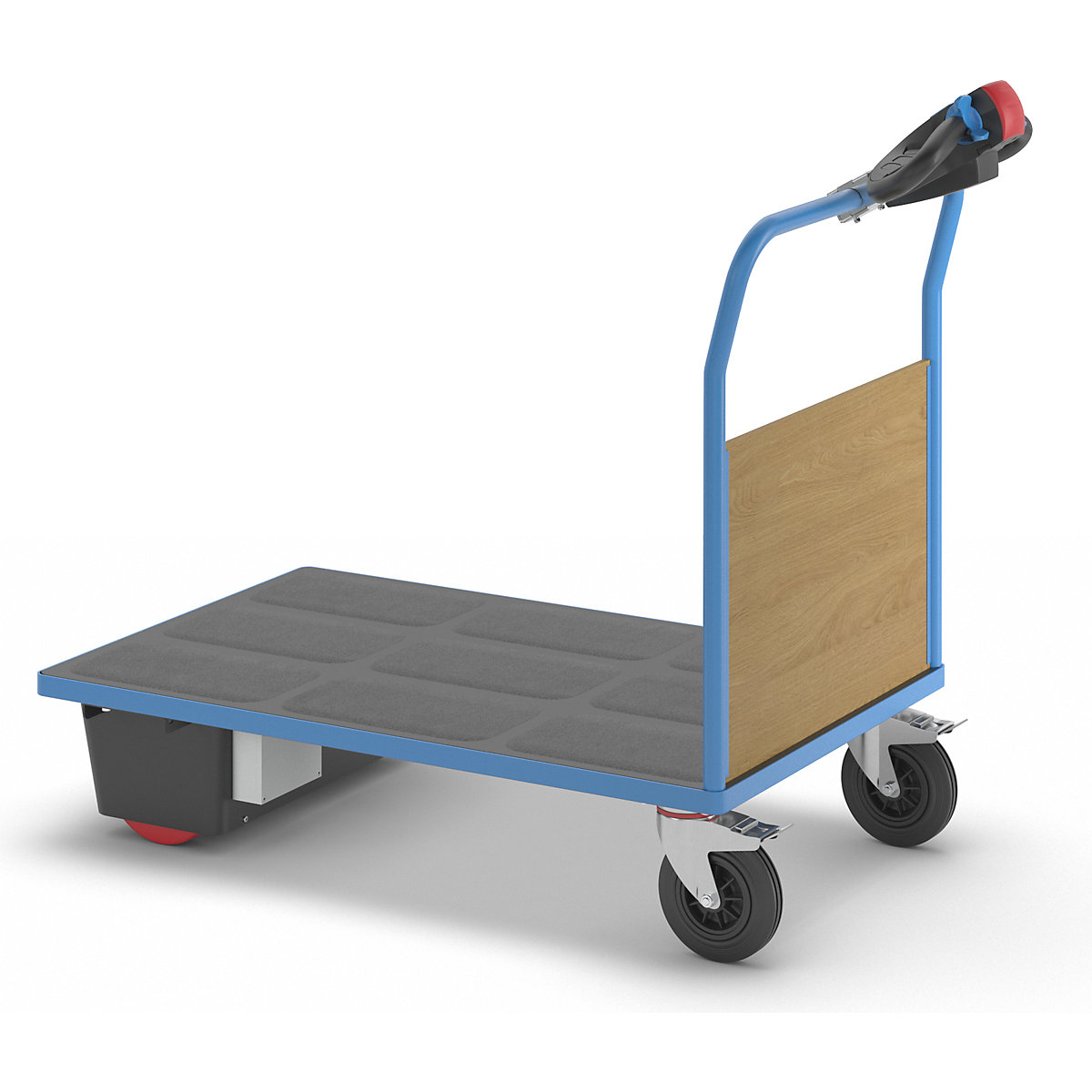 Cărucior cu platformă cu motor electric – eurokraft pro (Imagine produs 7)-6