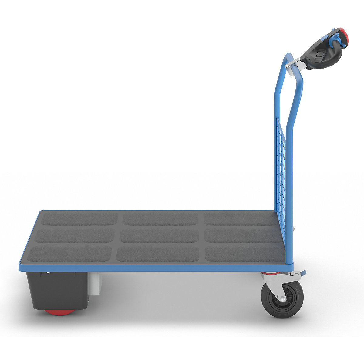 Cărucior cu platformă cu motor electric – eurokraft pro (Imagine produs 6)-5