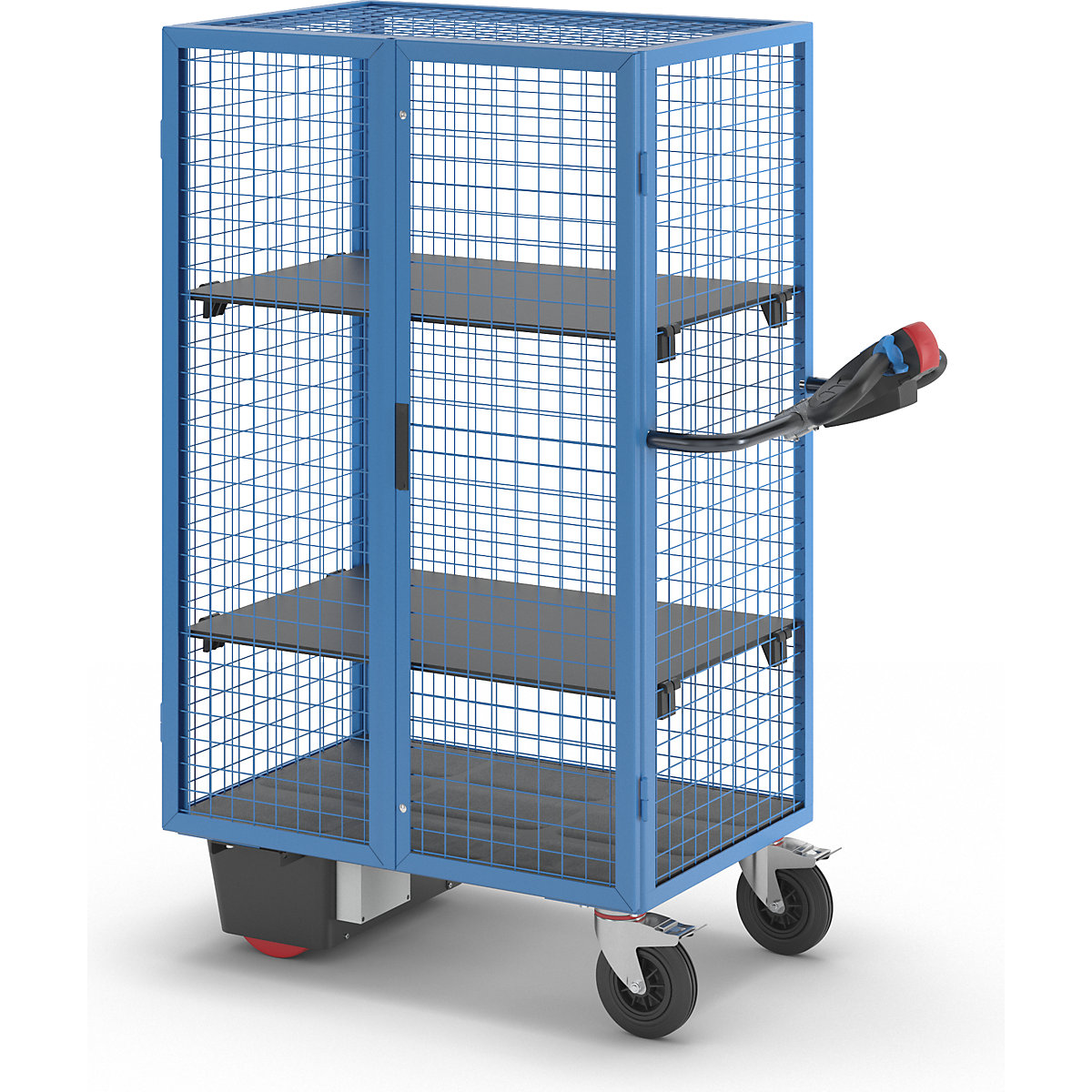 Cărucior etajat cu motor electric – eurokraft pro (Imagine produs 10)-9