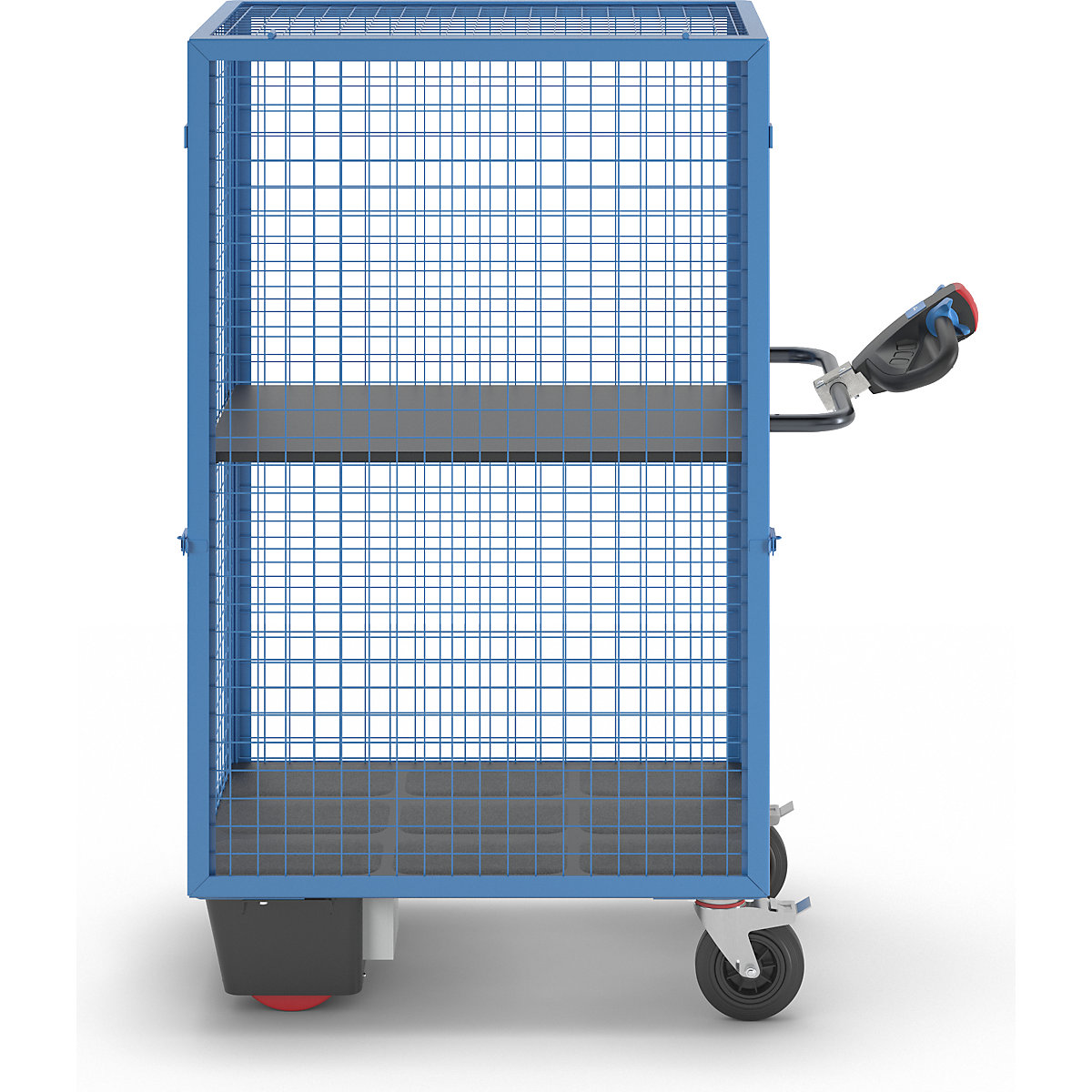 Cărucior etajat cu motor electric – eurokraft pro (Imagine produs 6)-5