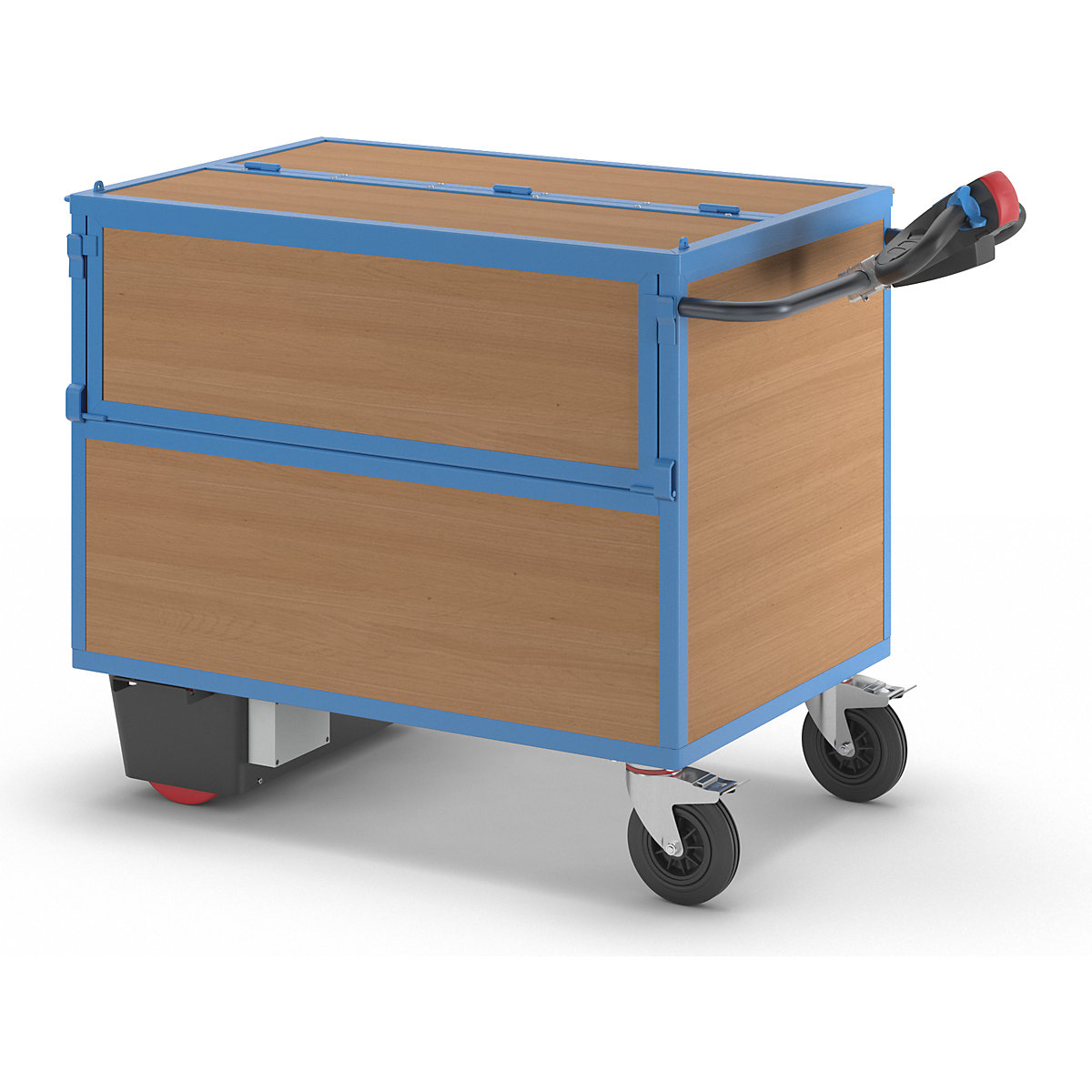 Cărucior tip container cu motor electric – eurokraft pro (Imagine produs 9)-8