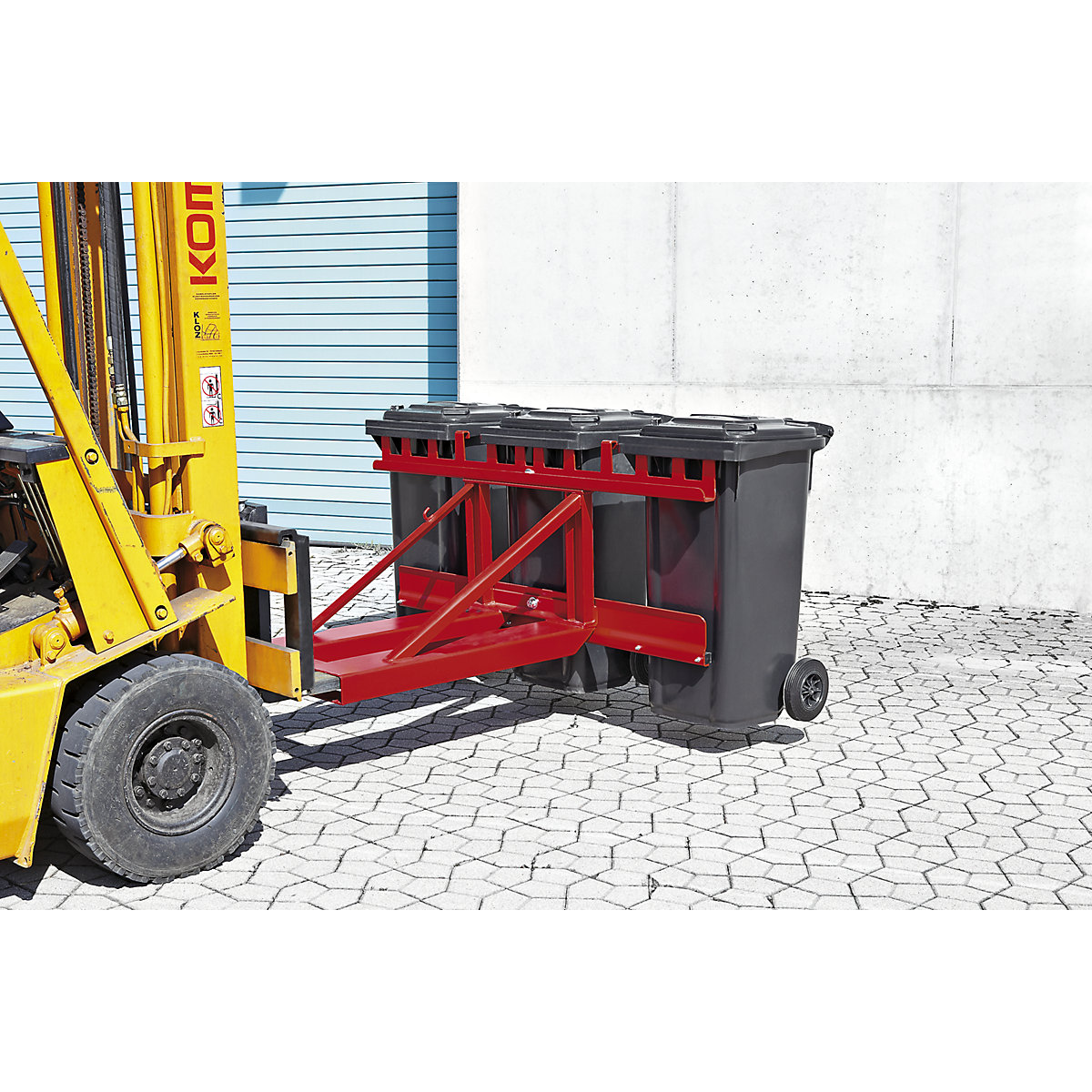Hefinrichting voor afvalcontainers – eurokraft pro (Productafbeelding 2)-1
