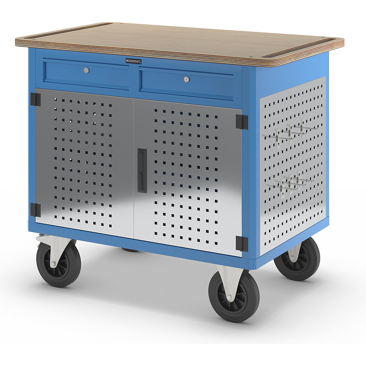 Assembly trolley – eurokraft pro (Product illustration 8)-7