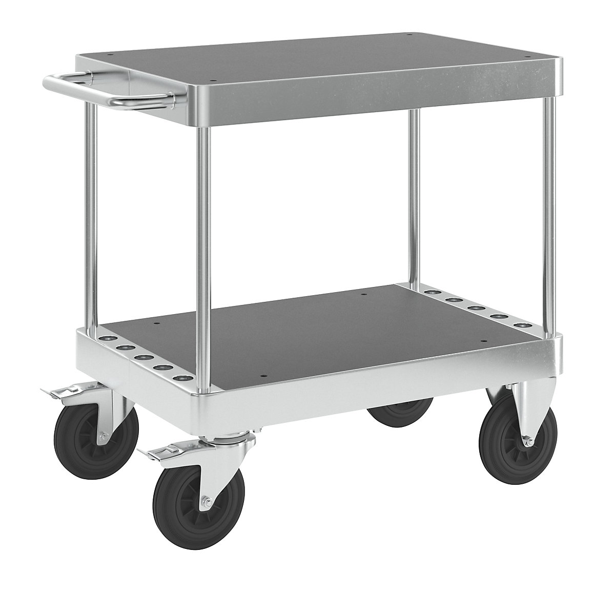 JUMBO zinc plated workshop trolley – Kongamek
