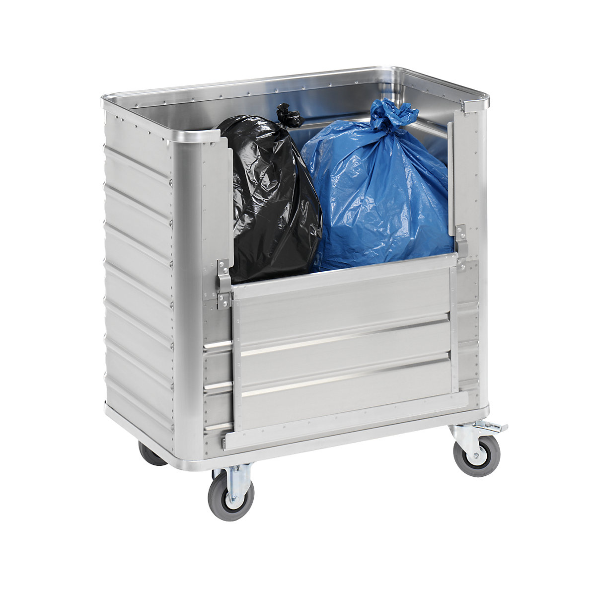 Aluminium container truck, drop gate on side panel – Gmöhling (Product illustration 9)-8