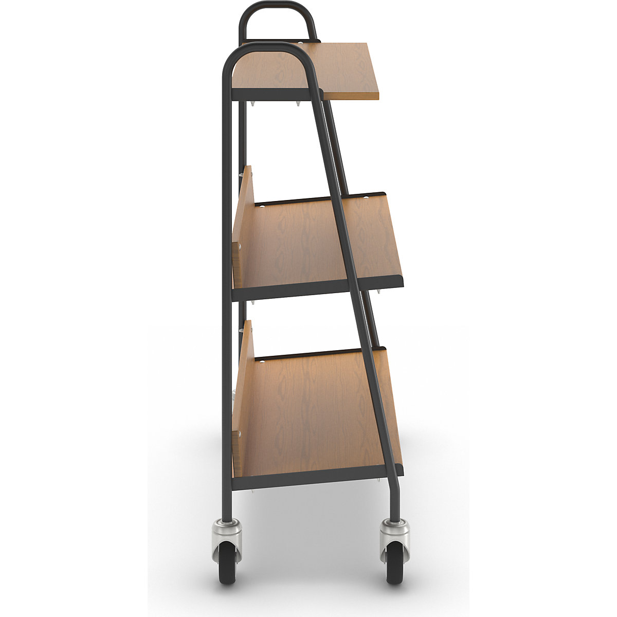 Folder trolley with 2 shelves (Product illustration 8)-7