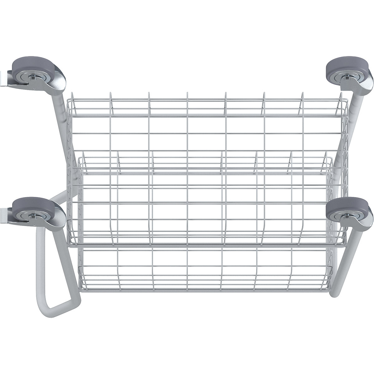 Mail distribution trolley – eurokraft pro (Product illustration 8)-7