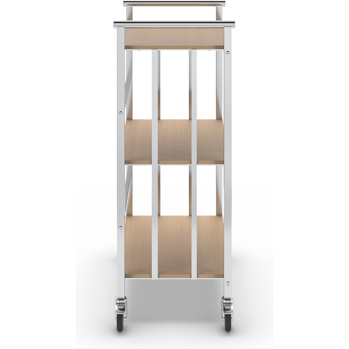Office trolley – eurokraft pro (Product illustration 6)-5