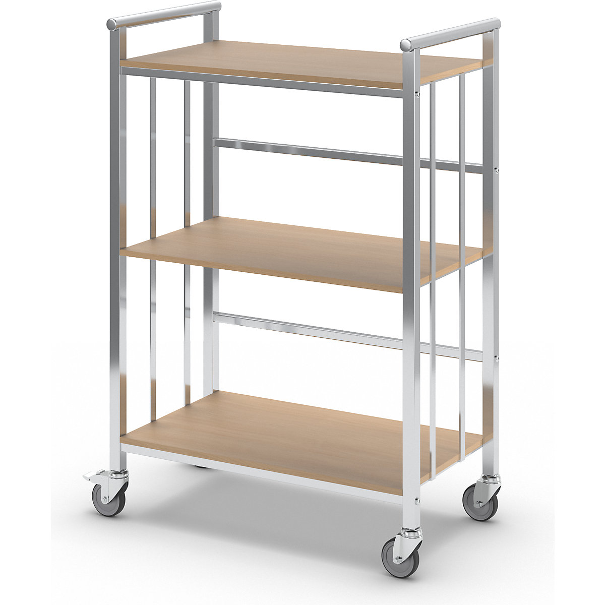 Office trolley – eurokraft pro (Product illustration 7)-6