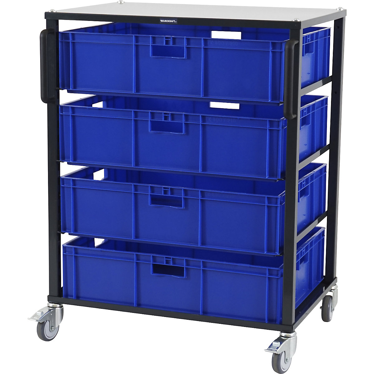 CustomLine Euro platform trolley – eurokraft pro (Product illustration 8)-7