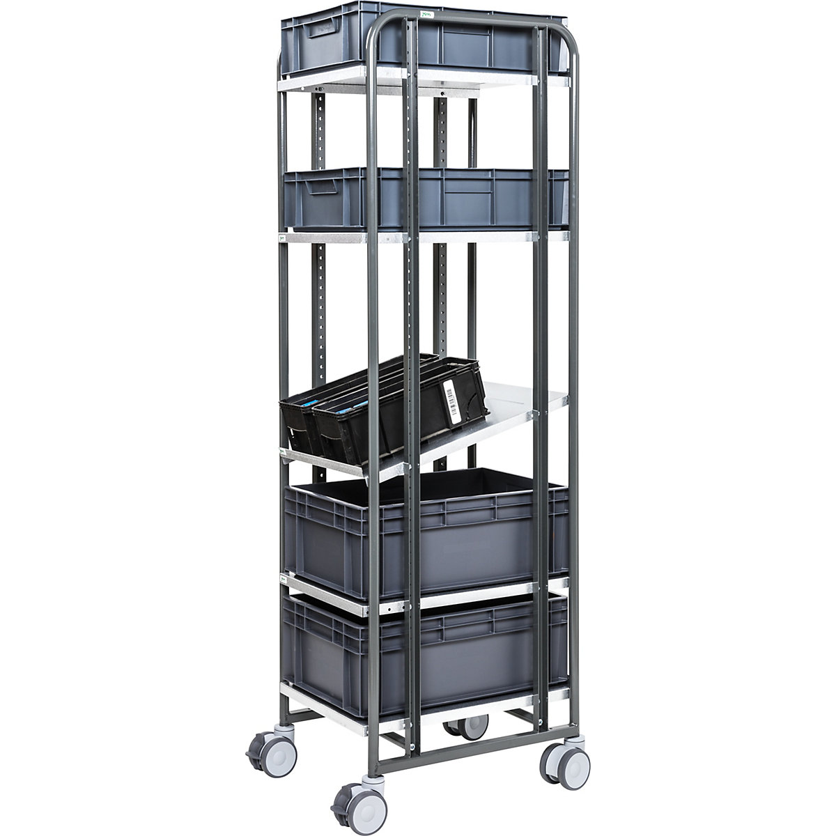 E-commerce order picking trolley – Kongamek (Product illustration 3)-2