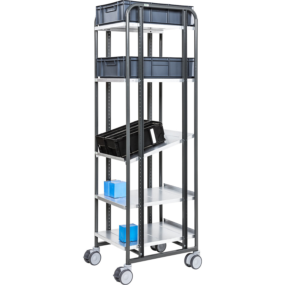 E-commerce order picking trolley – Kongamek (Product illustration 4)-3
